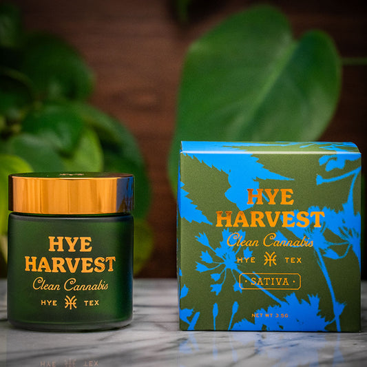 Hye Gold, Texas-grown thca hemp-derived cannabis flower for sale online. 
